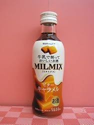サントリー 牛乳で割っておいしいお酒 ミルミクス ビターキャラメル 200ml