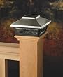 4x4 Stainless Solar Post Cap [CAPITOL CITY LUMBER]