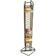Atlantic Onyx 1248 80 CD Tower (Matte Black Steel)