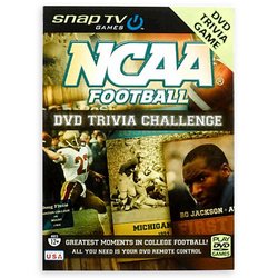 Childrens Toyshop  Toys : NCAA Football Trivia DVD Game