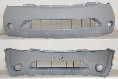 2005 Nissan Murano Front Bumper, Painted QX1 Glacier Pearl
