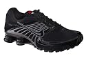 Men's Nike Shox Turbo 8 + (Black-Metallic/Pewter-Sport/Red)