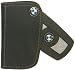 BMW Genuine Black Leather Key Case OEM