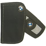 BMW Genuine Black Leather Key Case OEM