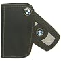 BMW Genuine Black Leather Key Case OEM