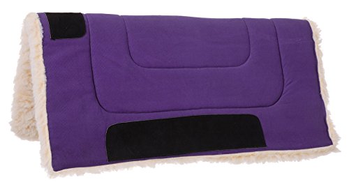 Tough 1 Fleece Bottom Canvas Saddle Pad