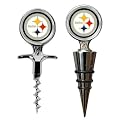 Pittsburgh Steelers Corkscrew and Wine Bottle Topper