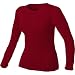 Minus33 100% Merino Wool Base Layer 804 Women's MidWeight Crew Top Red Small