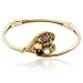 18k Yellow Gold Plated Sterling Silver Genuine title=