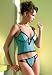  : 2PC Ribbon Lace Cami Sexy Lingerie Intimate Apparel with Scalloped Lace Trim and Double Strapped G-String