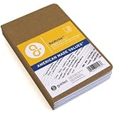 Guided Products ReWrite Memo Ruled Recycled Pocket Notebook, 48 Pages, 4 Pack (GDP00123)