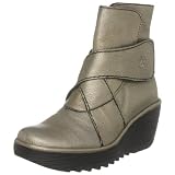 Fly London Yeddo Leather Patent Platforms Boots