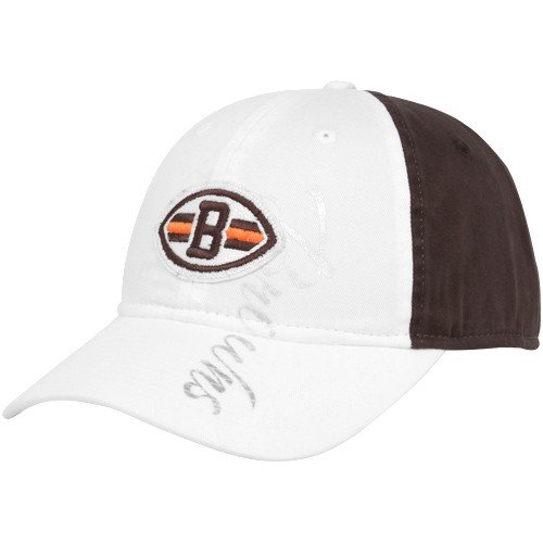 Reebok Cleveland Browns Ladies White-Brown Slouch Adjustable Hat