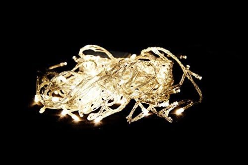 100 LED Christmas Tree Fairy Colorful String Party Lights with 8 Modes (Warm White)