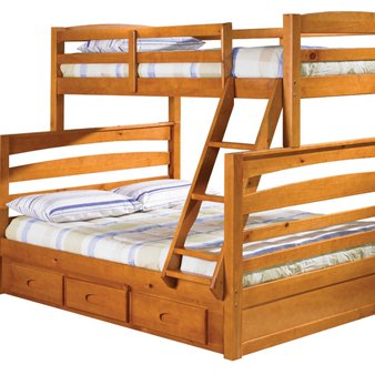 New Energy Honey Ranch Bunk Twin Over Full
