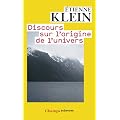 Discours sur l'origine de l'univers