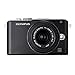 Olympus PEN E-PL3 14-42mm 12.3 MP Interchangeable Lens Camera with CMOS Sensor and 3x Optical Zoom (Black)