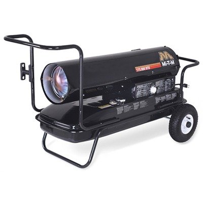 Mi-T-M MH-0125-0M10 Kerosene 125,000 BTU Forced Air Portable Space Heater