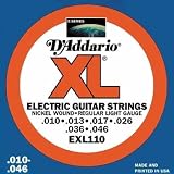 D'Addario EXL110 Electric Light Strings