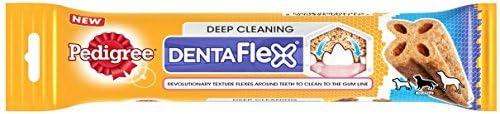 Pedigree Dentaflex Dog Treats for Medium Dogs - The New Addition to the Dentastix Range! (Medium (10kg - 25kg))80 grammes