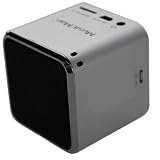 MusicMan TXX3528 Mini Soundstation (MP3 Player, Stereo Lautsprecher, Line In Funktion, SD/microSD Kartenslot) silbervon "Technaxx Deutschland..."