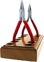 Universal Plier Holder for Watch Making Tools or Jewelry Studio Pliers