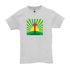 Cross In Sunlight - Juniors Girly T-Shirt