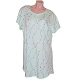 Aria Plus Size Green Cotton Nightgown A2901547