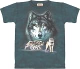  : The Mountain T-Shirt Wolf Woelfe Hunting Pack Gr. M