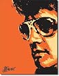 Elvis - Tigerman Tin Sign 12.5"W x 16"H