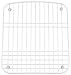 KOHLER K-6010-0 Brookfield Bottom Basin Rack, White