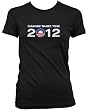Change Takes Time Obama 2012 Juniors T-shirt, Vote Barack Obama 2012 Juniors Political Tee Shirt