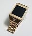 @ccessory 22mm Stainless Steel Metal Watch Band Strap With 2 Pins + Tool For Samsung Gear 2 R380 / Gear 2 Neo R381 / Gear Live R382 (Rose Gold - New Model)