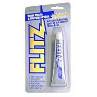 Flitz Blue Metal, Plastic and Fiberglass Polish Paste - 1.76 oz. Blister Tube