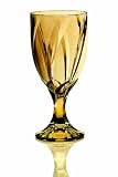 Noritake Breeze Amber 12-Ounce Goblet, set of 4