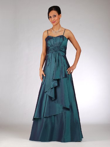 CityGirl – 3425 Abendkleid Ballkleid 1-teilig in Petrol Gr. 46