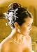 IVORY Bridal Feather Hair Piece Accent with Crystals