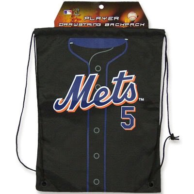 NEW YORK METS DAVID WRIGHT JERSEY SACKPACK BACKPACK