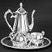 4 PIECE COFFEE SET - 4 PIECE SILVER PLATED COFFEE SET - coffee set