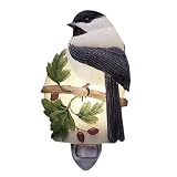 Chickadee Night Light - Ibis & Orchid Flowers of Light Collection