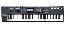 KurzweilPC3X88NotePerformanceControllerandV.A.S.T.WorkstationKeyboard,HammerActionKeys,Black