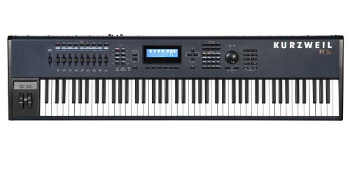 Kurzweil PC3X 88 Note Performance Controller and V.A.S.T. Workstation Keyboard - Hammer Action Keys - Black product image