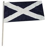 Scotland - St Andrews Cross - Flag 12 x 18 inch