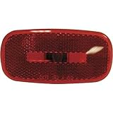 Peterson Manufacturing Replacement Lens for Item# 127947 - Red, Model# V2549-15R