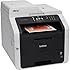 Brother MFC-9340CDW All-in-One Wireless Digital Color Printer, 23ppm Black/Color, 600x2400dpi, 250 Sheet Paper Capacity, USB 2.0 - Print, Copy, Scan, Fax