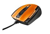 Trust - Izzy - Souris Laser filaire - Orange