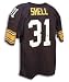 Autographed Donnie Shell Pittsburgh Steelers Black Throwback Jersey