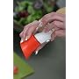 Ceramic Spice Grinder - Warm Red - with adjustable coarsness wheel