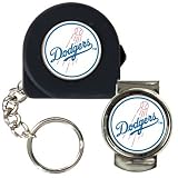 MLB Los Angeles Dodgers 6' Tape Measure, Key Chain & Money Clip Set