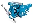 Parallel-Schraubstock Heuer-Front mit wechselbaren Backen 140 mm